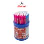 HORSE (ตราม้า) ปากกาลูกลื่น แบบกด 0.7มม. ตราม้า H-01    จำนวน 1 ด้าม - น้ำเงิน