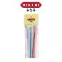 MINAMI (มินามิ) ปากกาลูกลื่น แบบกด 0.7 มม. ตรามินามิ MI-3002 ด้ามสีพลาสเทล  3 ด้าม / แพ็ค จำนวน 1 แพ็ค