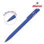 HORSE (ตราม้า) ปากกาลูกลื่น H-402 แบบกด ตราม้า 0.7มม. จำนวน 1 ด้าม - หมึกน้ำเงิน