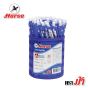 HORSE ตราม้า ปากกาลูกลื่น H-402 ด้ามกด 0.7มม. - หมึกน้ำเงิน/ดำ/แดง (แพ็คX50ด้าม) - น้ำเงิน