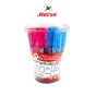 Horse (ตราม้า) ปากกาลูกลื่น แบบกด  0.7 mm.  ตราม้า H-903 ด้าม ใส บรรจุ 48 ด้าม/กระป๋อง จำนวน 1 กระป๋อง