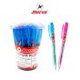 Horse (ตราม้า) ปากกาลูกลื่น แบบกด  0.7 mm.  ตราม้า H-903 ด้าม ใส บรรจุ 48 ด้าม/กระป๋อง จำนวน 1 กระป๋อง