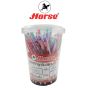 HORSE (ตราม้า) ปากกาลูกลื่น แบบกด 0.7 มม. ตราม้า H-3002 สีพลาสเทล  จำนวน 1 ด้าม