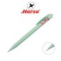 HORSE (ตราม้า) ปากกาลูกลื่น แบบกด 0.7 มม. ตราม้า H-3002 สีพลาสเทล  บรรจุ 50 ด้าม จำนวน 1 กระป๋อง
