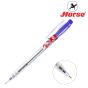 Horse(ตราม้า) ปากกาลูกลื่น แบบกด  0.7 mm.  ตราม้า H-901 ด้ามใส จำนวน 1 ด้าม - หมึกน้ำเงิน