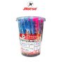 HORSE (ตราม้า) ปากกาลูกลื่น แบบกด 0.7 mm. ตราม้า H-803 บรรจุ 48 ด้าม/กระป๋อง จำนวน 1 กระป๋อง