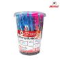 HORSE (ตราม้า) ปากกาลูกลื่น แบบกด 0.7 mm. ตราม้า H-803 บรรจุ 48 ด้าม/กระป๋อง จำนวน 1 กระป๋อง