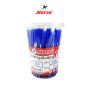 Horse (ตราม้า) ปากกาลูกลื่น แบบกด  0.7 mm.  ตราม้า H-902 ด้ามทึบ บรรจุ 48 ด้าม/กระป๋อง - หมึกสีแดง