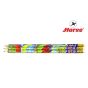 Horse ตราม้า ดินสอดำ HB H-4400 ลายไดโนเสาร์ แท่งกลม จำนวน 1 กล่อง