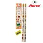 Horse ตราม้า ดินสอดำ HB ลายดนตรี ฟรี!! กบเหลา จำนวน 12 แท่ง/กล่อง