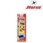 Horse ตราม้า ดินสอดำ HB ลายผลไม้ ฟรี!! กบเหลา จำนวน 12 แท่ง/กล่อง