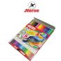HORSE (ตราม้า ) สีไม้ ดินสอสีไม้ยา ว ตราม้า  24สี + กบเหลา กล่องแดง จำนวน 1 กล่อง