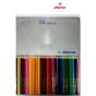 HORSE ดินสอสีไม้ ยาว 24สี ตราม้า กล่องเหล็ก สีแดง