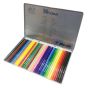 HORSE ดินสอสีไม้ยาว 36 สี ตราม้า กล่องเหล็ก จำนวน 1 กล่อง/คละลาย