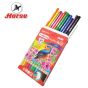 HORSE ตราม้า ดินสอสีไม้จัมโบ้ 12สี กล่องแดง จำนวน 1กล่อง