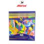 Horse ตราม้า ดินสอสีไม้ยาว 48 สี NEW SUPERIOR SERIES ( สีพิเศษ)HG-48 ตราม้า จำนวน 1 กล่อง