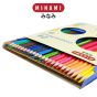 MINAMI (ตรามินามิ) ดินสอสี สีไม้ยาว 24 สี แท่งเหลี่ยม ตรามินามิ กล่องกระดาษ จำนวน 1 กล่อง