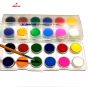 HORSE (ตรตาม้า) สีน้ำแบบชนิดก้อน กล่องพลาสติก ชุด 12สี H-2007 ตราม้า จำนวน 1 กล่อง