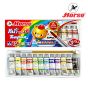 Horse (ตราม้า) สีน้ำหลอดอะลูมิเนียม+พู่กัน ตราม้า ชุด 12 สี จำนวน 1กล่อง