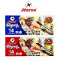 HORSE (ตราม้า) สีน้ำหลอดอะลูมิเนียม ตราม้า ชุด 14 สี+พู่กัน จำนวน 1 กล่อง