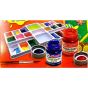HORSE ตราม้า สีโปสเตอร์ กันน้ำขนาด 15 cc (1/2ออนซ์) ขวดแก้ว จำนวน 1 ขวด - สีน้ำตาล #๔๓