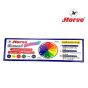 HORSE ตราม้า สีโปสเตอร์ชุด 6 สี H-02 กล่องน้ำเงิน พร้อมพู่กัน จำนวน 1 กล่อง