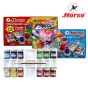 Horse (ตราม้า) สีโปสเตอร์ ชุด 12สี ตราม้า + พู่กัน จำนวน 1 กล่อง/ชุด จำนวน 1 ชุด
