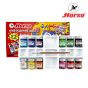 Horse (ตราม้า) สีโปสเตอร์ ชุด 12สี ตราม้า + พู่กัน จำนวน 1 กล่อง/ชุด จำนวน 1 ชุด