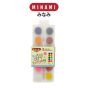 MINAMI (มินามิ) สีน้ำก้อน กล่องพลาสติก ชุด 12 สี จำนวน 1 กล่อง