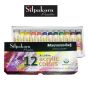 Silpakorn Pradit สีอะครีลิค ศิลปากร ประดิษฐ์ ชุด12 สี