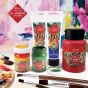 Prachongsilp สีประจงศิลป์อะครีลิคแบบด้าน ขนาด 250ML จำนวน 1 ขวด - #904 หงสบาท