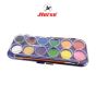 HORSE (ตราม้า) สีน้ำ ชุด12สี ชนิดก้อน กล่องพลาสติก H-400 ตราม้า จำนวน 1 กล่อง