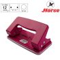 HORSE (ตราม้า) เครื่องเจาะกระดาษ แบบเหล็ก H-555 ตราม้า คละสี จำนวน 1 เครื่อง