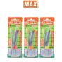 MAX ตราแม็กซ์ ชุดเครื่องเย็บ Max HD-10+ลวด #10 กล่อง จำนวน 1 ชุด/คละสี