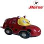 HORSE ตราม้า เครื่องเหลาดินสอ H-08 รถการ์ตูนตราม้า  จำนวน 1 เครื่อง /คละสี 