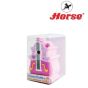 HORSE ตราม้า เครื่องเหลาดินสอ ทรงเครื่องดนตรี ตราม้า H-023 จำนวน 1 เครื่อง คละสี