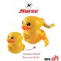 HORSE ตราม้า เครื่องเหลาดินสอ ทรงรูปเป็ด 2 IN 1 H-218 คละสี 1 เครื่อง
