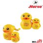 HORSE ตราม้า เครื่องเหลาดินสอ ทรงรูปเป็ด 2 IN 1 H-218 คละสี 1 เครื่อง