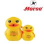 HORSE ตราม้า เครื่องเหลาดินสอ ทรงรูปเป็ด 2 IN 1 H-218 คละสี 1 เครื่อง