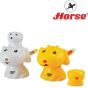 HORSE ตราม้า เครื่องเหลาดินสอ  ทรงรูปสุนัข 2 IN 1 ตราม้า  H-221 จำนวน 1 เครื่อง
