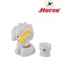HORSE ตราม้า เครื่องเหลาดินสอ  ทรงรูปสุนัข 2 IN 1 ตราม้า  H-221 จำนวน 1 เครื่อง