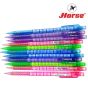 Horse  ตราม้า ดินสอกด 0.5MM. H-8022 ลายสก๊อต จำนวน 12ด้าม/กล่อง MECHANICAL PENCIL