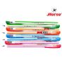 HORSE ตราม้า ปากกาลูกลื่นแบบปลอก 0.7 mm. H-614 BALL POINT PEN คละสี จำนวน 1 ด้าม