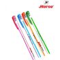 HORSE ตราม้า ปากกาลูกลื่นแบบปลอก 0.7 mm. H-614 BALL POINT PEN คละสี จำนวน 1 กระป๋อง - จำนวน 50 ด้าม