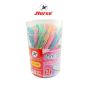 HORSE (ตราม้า) ปากกาลูกลื่น แบบกด 0.7 มม. ตราม้า H-146 สีพลาสเทล  บรรจุ 50 ด้าม / กระป๋อง จำนวน 1 กระป๋อง