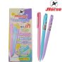 HORSE(ตราม้า) ปากกาลูกลื่น Sweet Ball Point Pen  0.7 ม.ม.ตราม้า  รุ่น H-517   บรรจุ  12 ด้ามคละสี/กล่อง จำนวน 1 กล่อง