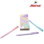 HORSE(ตราม้า) ปากกาลูกลื่น Sweet Ball Point Pen  0.7 ม.ม.ตราม้า  รุ่น H-517   บรรจุ  12 ด้ามคละสี/กล่อง จำนวน 1 กล่อง