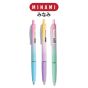 MINAMI (มินามิ) ปากกาลูกลื่น 0.5 mm. MI-04 สีหวาน  บรรจุ 2 ด้าม /แพ็ค