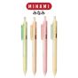 MINAMI (มินามิ) ปากกาหมึกเจล 0.5 mm. MI-12 ตรามินามิ คละสี จำนวน 1 ด้าม