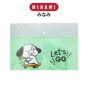 MINAMI (มินามิ) แฟ้มกระเป๋าซองกระดุม ขนาด A4 ตรามินามิ  ลายการ์ตูน MI-14 จำนวน 1 ใบ